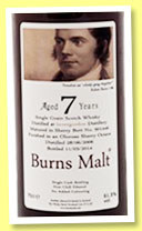 Invergordon 7 yo 2006/2014 (61.5%, The Whisky Barrel, Burns Malt, Pedro Ximenez sherry Octave finish, cask #901446D)