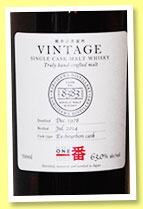 Karuizawa 35 yo 1978/2014 (63%, OB, No.1 Drinks, bourbon, cask #8383)