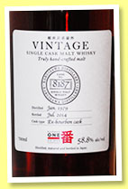 Karuizawa 35 yo 1979/2014 (58.8%, OB, No.1 Drinks, bourbon, cask #8187) 