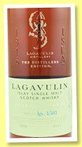 Lagavulin 1998/2014 'Distillers Edition' (43%, OB, lgv 4/503)