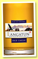 Langatun 4 yo 2010/2014 'Old Eagle' (44%, OB, Switzerland, rye, 300 bottles)
