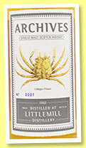 Littlemill 22 yo 1992/2014 (46.7%, Archives, hogshead, cask #43, 59 bottles)