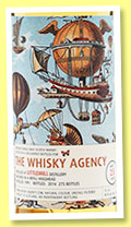 Littlemill 23 yo 1991/2014 (48%, The Whisky Agency, refill hogshead, 275 bottles)