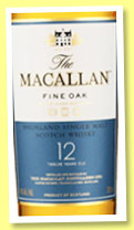 Macallan 12 yo 'Fine Oak' (40%, OB, +/-2014)