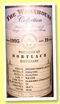 Mortlach 19 yo 1995/2014 (46%, The Warehouse Collection, ex-bourbon finish octave, cask #W8/1208, 72 bottles)