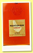 Mount Gay '1703' (43%, OB, Barbados, +/-2014)