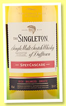 Singleton of Dufftown 'Spey Cascade' (40%, OB, +/2014)