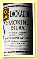 Smoking Islay (55%, Blackadder, cask #BA2013/450, 386 bottles, 2013)