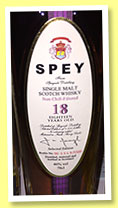 Speyside 18 yo 'Spey' (46%, OB, 1500 bottles, +/-2014) 