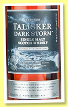 Talisker 'Dark Storm' (45.8%, OB, +/-2014) 