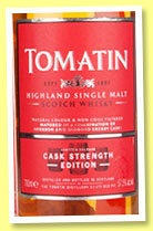 Tomatin 'Cask Strength' (57.5%, OB, +/-2015)