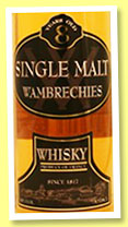 Wambrechies 8 yo (40%, OB, Distillerie Claeyssens, France, single malt, +/-2015)