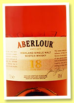 Aberlour 18 yo (43%, OB, +/- 2013)