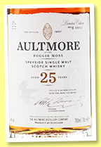 Aultmore 25 yo (46%, OB, +/-2015)