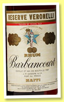 Barbancourt 25 yo 'Réserve Veronelli' (43%, OB, Haiti, for Italy, 1,196 bottles, 1977) 