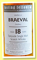 Braeval 18 yo 1994/2013 (55.3%, Tasting Fellows, barrel, cask #165661, 170 bottles) Braeval 18 yo 1994/2013 (55.3%, Tasting Fellows, barrel, cask #165661, 170 bottles)
