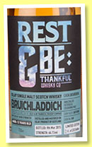 Bruichladdich 12 yo 2002/2015 (64.1%, Rest & Be Thankful, bourbon, cask #588, 233 bottles)