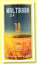 Caol Ila 1995/2014 (52.8%, Maltbarn, bourbon, 226 bottles)