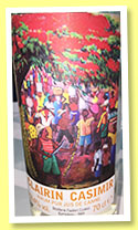 Clairin Casimir (53.4%, OB, Haiti, +/-2015) 