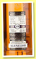 Clynelish 19 yo 1995/2014 (48.4%, Duncan Taylor, Dimensions, cask #4676, 221 bottles) 