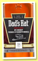 Dad's Hat 'Pennsylvania Rye Whiskey' (45%, OB, USA, Pennsylvania, +/-2014)