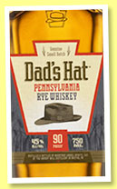 Dad's Hat 'Vermouth Barrel Finish' (47%, OB, Pennsylvania Rye, USA, +/-2014)