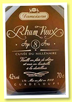 Damoiseau 8 yo 'Cuvée du Millénaire' (42%, OB, Guadeloupe, +/-2014) Damoiseau 8 yo 'Cuvée du Millénaire' (42%, OB, Guadeloupe, +/-2014)