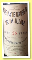 Demerara 26 yo (45%, Moon Import, 600 bottles, +/-1986)