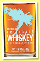 Dry Fly 'Triticale Whiskey' (44%, OB, USA, Washington state, +/-2015)