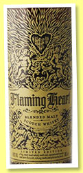 Flaming Heart ‘5th Edition’ (48.9%, Compass Box, blended malt, 2015) 