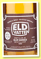 Glen Garioch 1993/2014 (54.2%, Svenska Eldvatten, bourbon, 192 bottles)