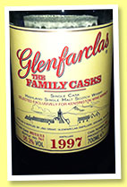 Glenfarclas 1997/2011 (56.3%, OB, Family Casks, for Kensington Wine Market, Canada, first fill oloroso, cask #397, 656 bottles)