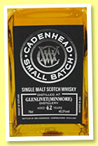 Glenlivet (Minmore) 42 yo 1973/2015 (40.2%, Cadenhead, small batch)
