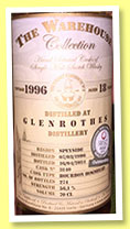 Glenrothes 18 yo 1996/2014 (56.1%, The Warehouse Collection, bourbon hogshead, cask #3140, 274 bottles)