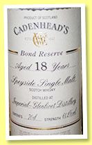 Imperial-Glenlivet 18 yo 1979/1997 (61.2%, Cadenhead, Bond Reserve)