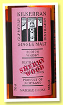 Kilkerran 'Work in Progress 6 - Sherry Wood' (46%, OB, 2014) Kilkerran 'Work in Progress 6 - Sherry Wood' (46%, OB, 2014)
