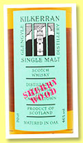Kilkerran 'Work in Progress 7 - Sherry Wood' (46%, OB, 2015) Kilkerran 'Work in Progress 7 - Sherry Wood' (46%, OB, 2015)