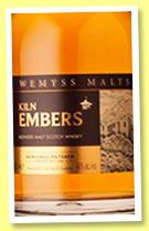 Kiln Embers (46%, Wemyss Malts, blended malt, 12,000 bottles, 2015) 