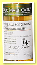 Laphroaig 14 yo 2000/2014 (50%, Hunter Laing, Old Malt Cask, cask ref #10741, 357 bottles) 