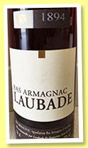 Laubade 1894/2006 (40%, OB, Bas-armagnac) Laubade 1894/2006 (40%, OB, Bas-armagnac)