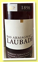 Laubade 1898/2007 (40%, OB, Bas-armagnac) Laubade 1898/2007 (40%, OB, Bas-armagnac)