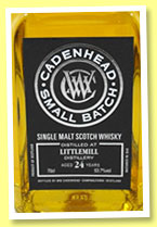 Littlemill 24 yo 1990/2015 (53.7%, Cadenhead, Small Batch) 