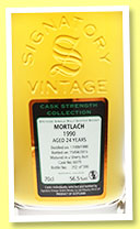 Mortlach 24 yo 1990/2015 (56.5%, Signatory Vintage, sherry butt, cask #6079, 590 bottles) Mortlach 24 yo 1990/2015 (56.5%, Signatory Vintage, sherry butt, cask #6079, 590 bottles)