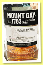 Mount Gay 'Black Barrel' (43%, Barbados, bourbon casks, +/-2015) 