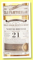 North British 21 yo (50.9%, Douglas Laing, Old Particular, refill hogshead, 294 bottles, 2015) North British 21 yo (50.9%, Douglas Laing, Old Particular, refill hogshead, 294 bottles, 2015)