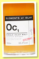 Oc1 (65.4%, Specialty Drinks, Elements of Islay, 2015) 