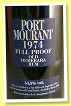 Port Mourant 34 yo 1974/2008 (54.5%, Velier, Demerara, 364 bottles)