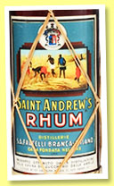Rhum Saint Andrew (45%, Fratelli Branca, Italy, 1l, 1939) 