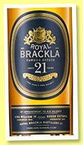 Royal Brackla 21 yo (40%, OB, 2015) 