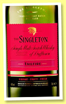 Singleton of Dufftown 'Tailfire' (40%, OB, +/-2014) 